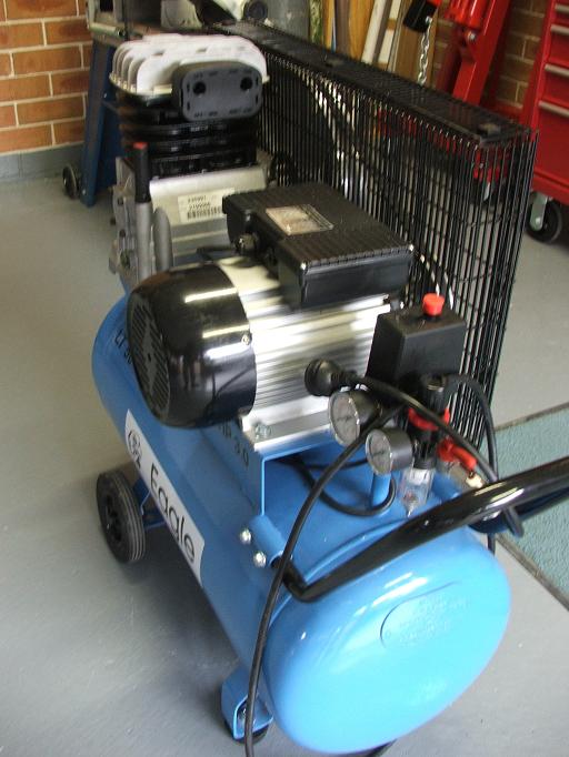 Milling,Turning,Welding Home Machine Shop » Belt Drive Air Compressor